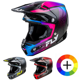 Casque cross Fly Racing Formula S Carbon Protocol 2025