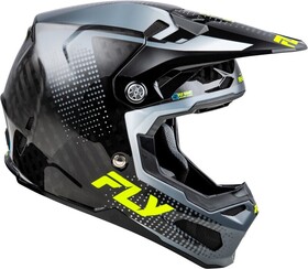 Casque cross Fly Racing Formula S Carbon Protocol Noir 2025 Côté