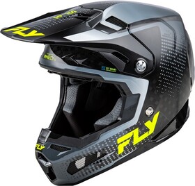 Casque cross Fly Racing Formula S Carbon Protocol Noir 2025