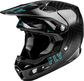 Casque cross Fly Racing Formula S Carbon Solid Noir 2025