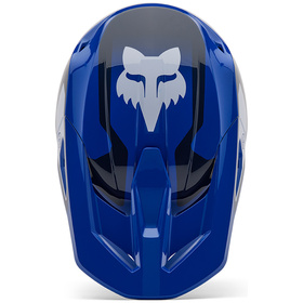 Casque cross Fox V1 Lean Bleu 2025 Dessus