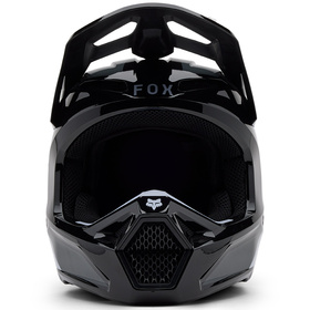 Casque cross Fox V1 Lean Noir 2025 Devant