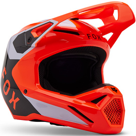 Casque cross Fox V1 Lean Orange Fluo 2025