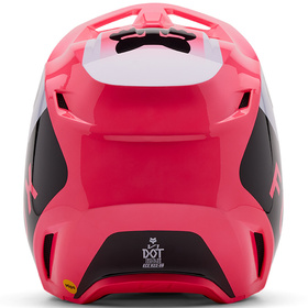 Casque cross Fox V1 Lean Rose 2025 Derrière