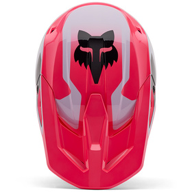 Casque cross Fox V1 Lean Rose 2025 Dessus