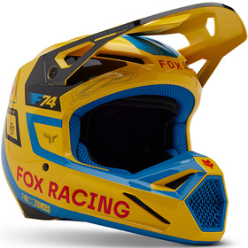 Casque cross Fox V1 Race Spec Jaune 2025