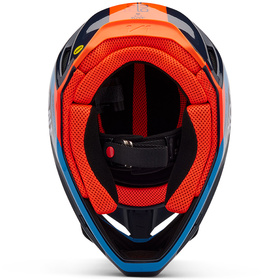 Casque cross Fox V1 Race Spec Midnight 2025 Dessous