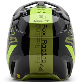 Casque cross Fox V1 Race Spec Vert 2025 Derrière