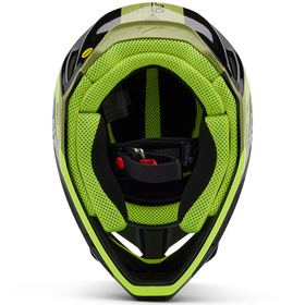 Casque cross Fox V1 Race Spec Vert 2025 Dessous