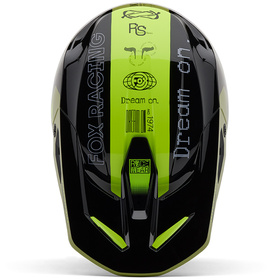 Casque cross Fox V1 Race Spec Vert 2025 Dessus