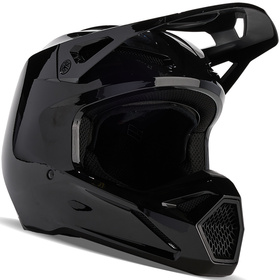 Casque cross Fox V1 Solid Noir 2025