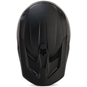 Casque cross Fox V1 Solid Noir Mat 2025 Dessus