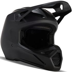 Casque cross Fox V1 Solid Noir Mat 2025