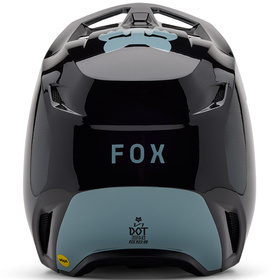 Casque cross Fox V1 Taunt Noir 2025 Derrière