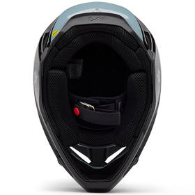 Casque cross Fox V1 Taunt Noir 2025 Dessous