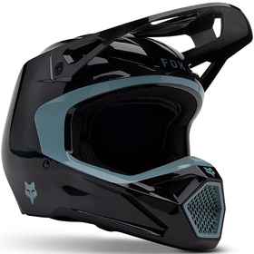 Casque cross Fox V1 Taunt Noir 2025