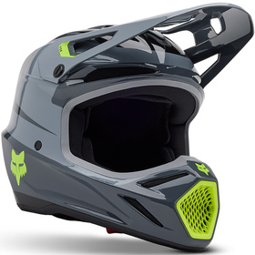 Casque cross Fox V3 Divider Gris 2025