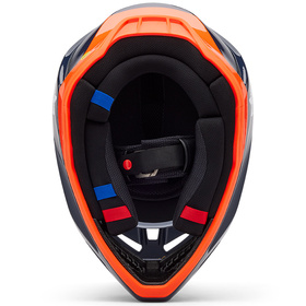 Casque cross Fox V3 Divider Midnight 2025 Dessous