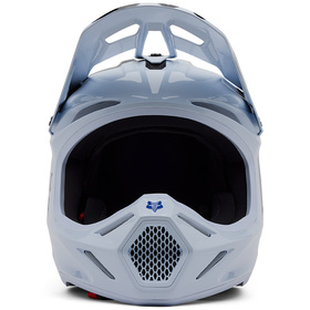 Casque cross Fox V3 Seventy4 Blanc 2025 Devant