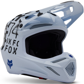 Casque cross Fox V3 Seventy4 Blanc 2025