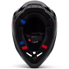 Casque cross Fox V3 Seventy4 Noir 2025 Dessous