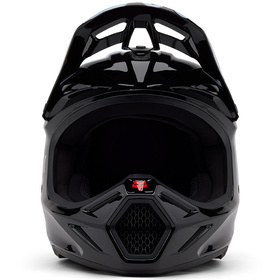 Casque cross Fox V3 Seventy4 Noir 2025 Devant