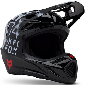 Casque cross Fox V3 Seventy4 Noir 2025