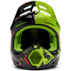 Casque cross Fox V3 Throttle 2025 Devant