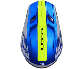 Casque cross Kenny Performance Candy Blue 2025 Dessus