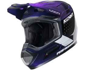 Casque cross Kenny Performance Night Diamond 2025 Côté