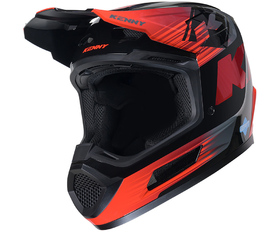 Casque cross Kenny Performance Orange 2025 Côté