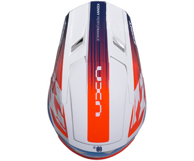 Casque cross Kenny Performance Patriot 2025 Dessus