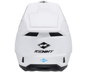 Casque cross Kenny Performance Solid White 2025 Derrière