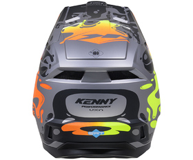 Casque cross Kenny Performance Steel 2025 Derrière