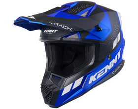 Casque cross Kenny Track Candy Blue 2025 Côté