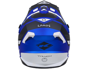 Casque cross Kenny Track Candy Blue 2025 Derrière