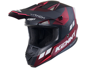 Casque cross Kenny Track Candy Red 2025 Côté