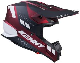 Casque cross Kenny Track Candy Red 2025