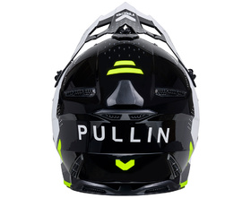 Casque cross Pull-In Master Neon Yellow 2025 Derrière