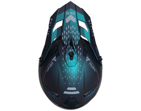 Casque cross Pull-In Master Prism 2025 Dessus