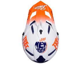 Casque cross Pull-In Race NLP 2025 Dessus