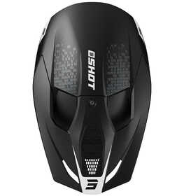 Casque cross Shot Furious Draw Blanc 2025 Dessus