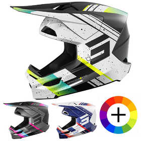 Casque cross Shot Furious Mirage 2025