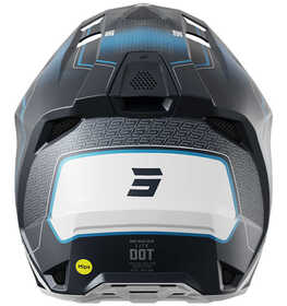 Casque cross Shot Lite Challenger Bleu 2025 Derrière