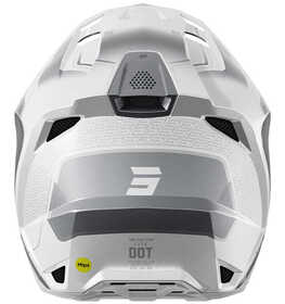 Casque cross Shot Lite Challenger Noir-Blanc 2025 Derrière