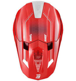 Casque cross Shot Lite Challenger Rouge 2025 Dessus