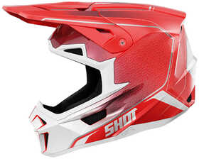 Casque cross Shot Lite Challenger Rouge 2025