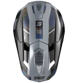 Casque cross Shot Lite Ultra Holographic Glitter 2025 Dessus