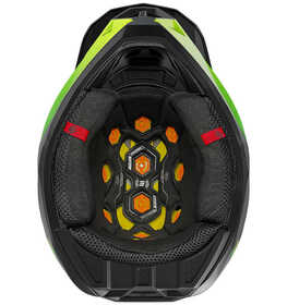 Casque cross Shot Lite Ultra Jaune Fluo 2025 Intérieur