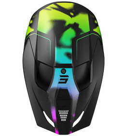 Casque cross Shot Race Nitro 2025 Dessus